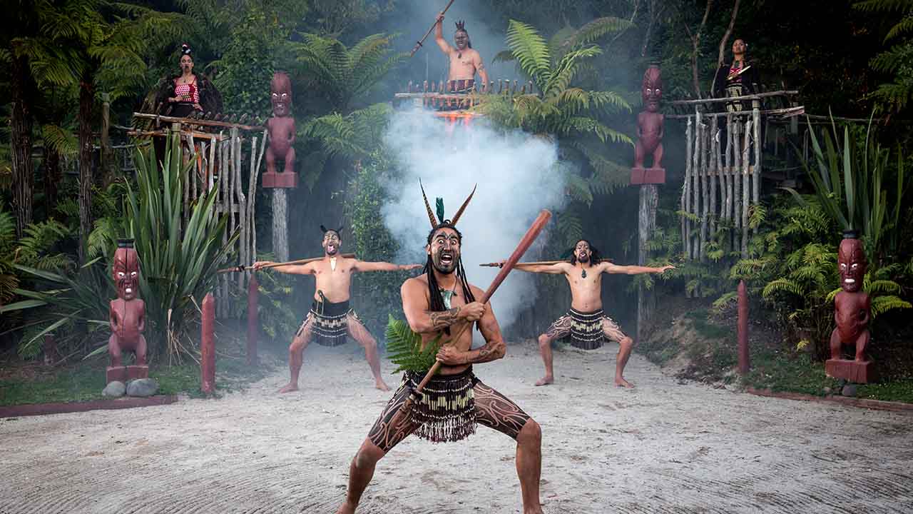 A Maori Whare