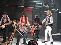 perfomring with other bands