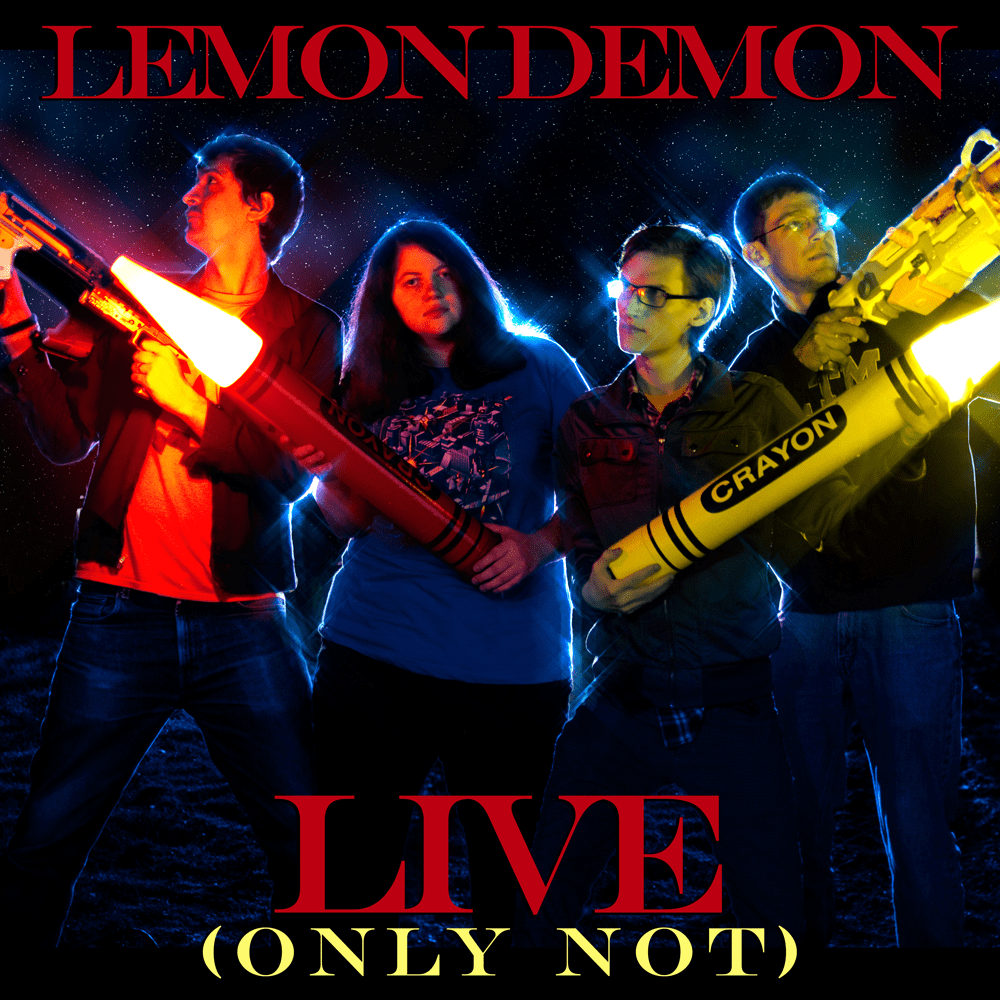 Lemons with crayons