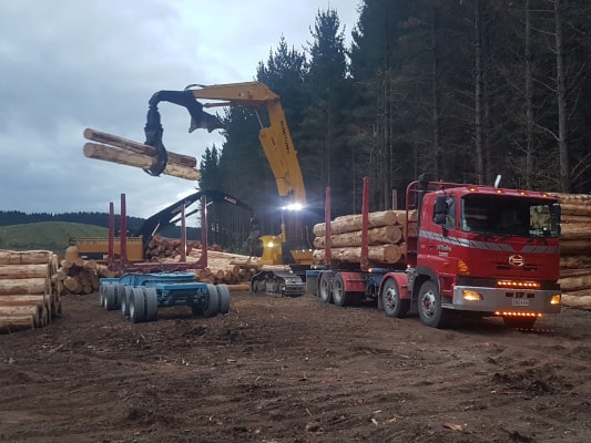 Loading truck
